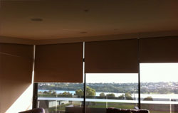 artisan blinds and shutters can professional install premium comercial roller blinds