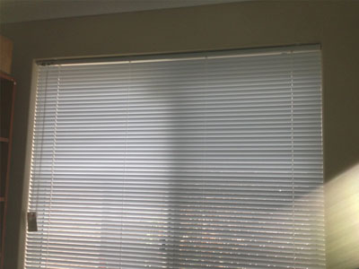 residential and commercial timber venetian blind installation